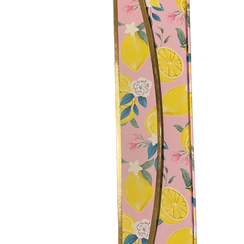 Floral Lemon Print Accessory Box - Picture 2 of 4